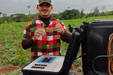 西班牙穆爾西亞農(nóng)場引進(jìn)恒美土壤養(yǎng)分檢測儀